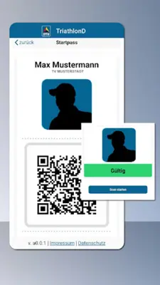 TriathlonD – DTU-Startpass android App screenshot 2