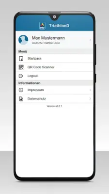TriathlonD – DTU-Startpass android App screenshot 3
